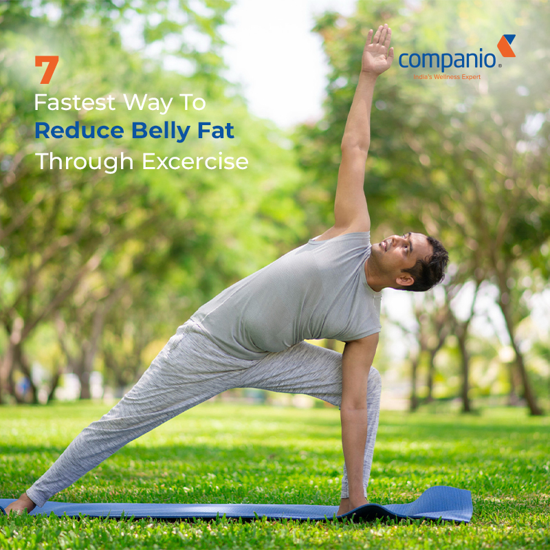 6 Fastest Way To Reduce Belly Fat Through Exercise Companio